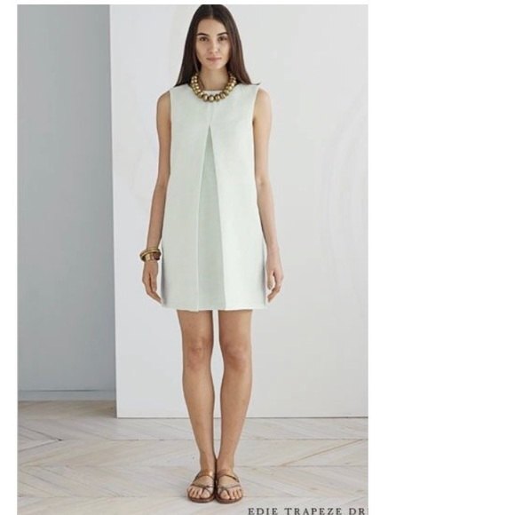 Serena & Lily Edie Trapeze Shift Dress in Mint M - Picture 2 of 10
